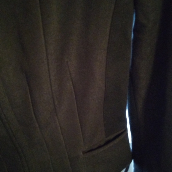 Tahari Jacket Charcoal Tailored 6 - Picture 3 of 15